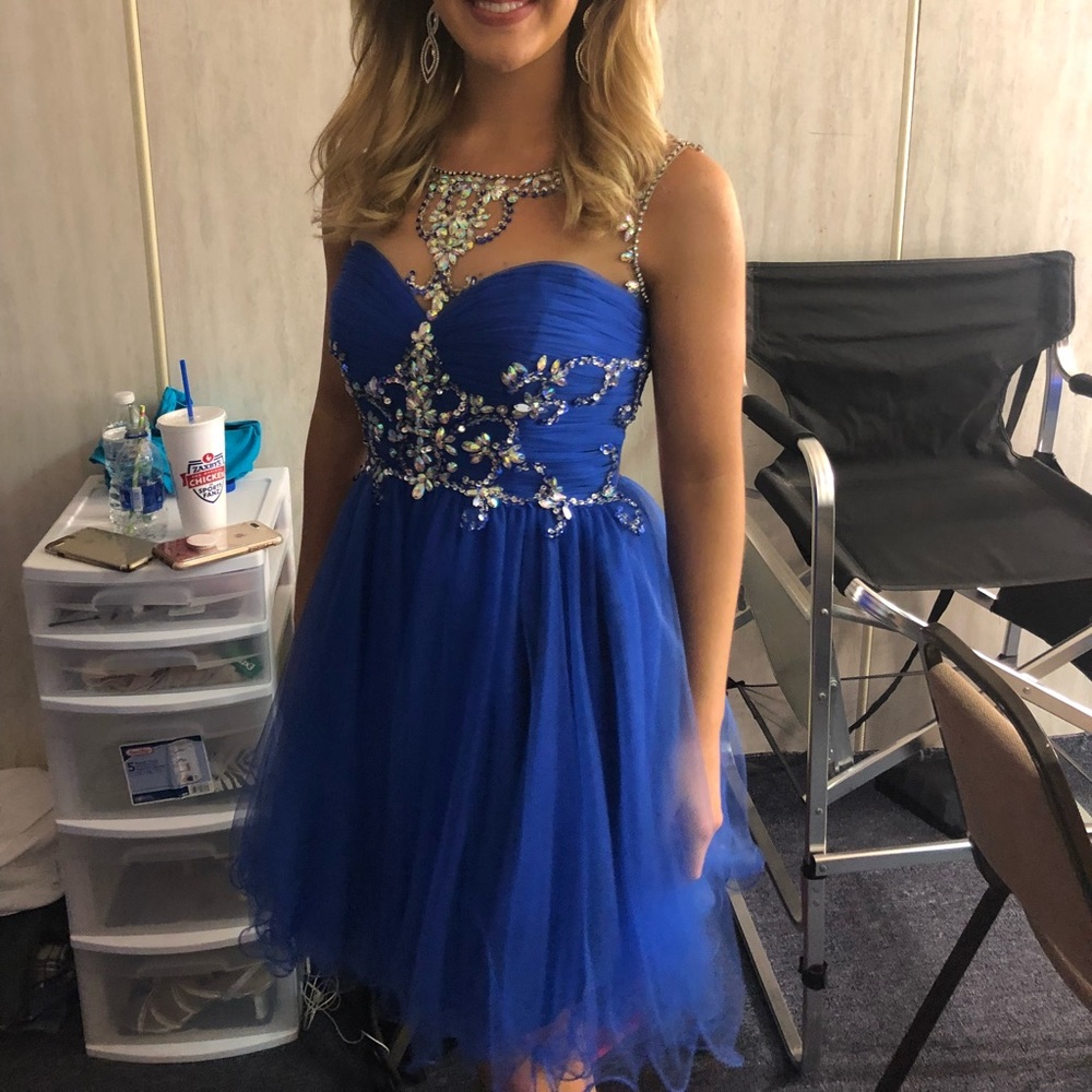 blue cocktail